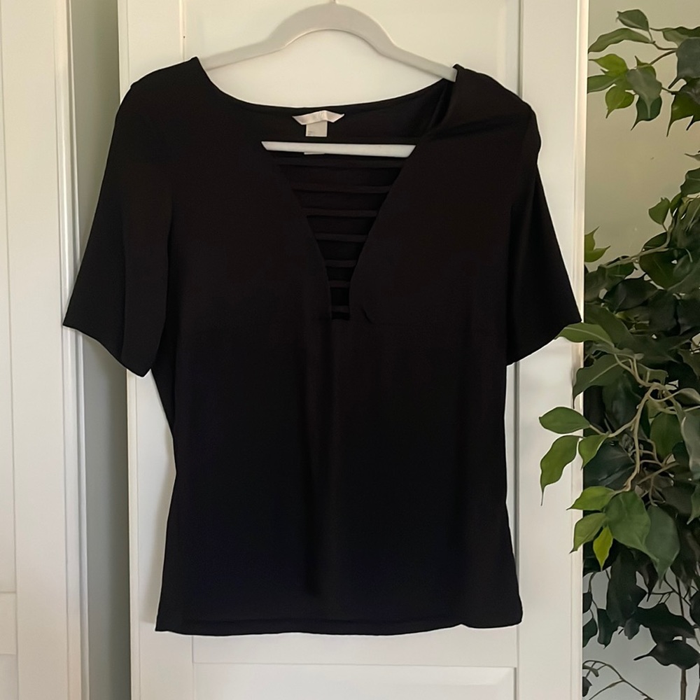Low cut H&M top